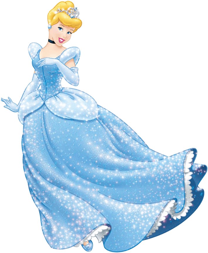 Disney Cinderella Clipart Free - Cinderella Clipart (720x892), Png Download