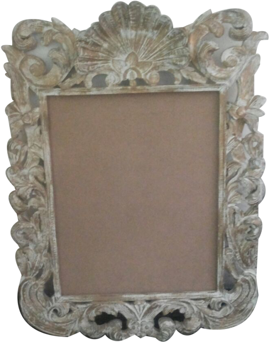 Royal Wooden Frame - Antique (600x1067), Png Download