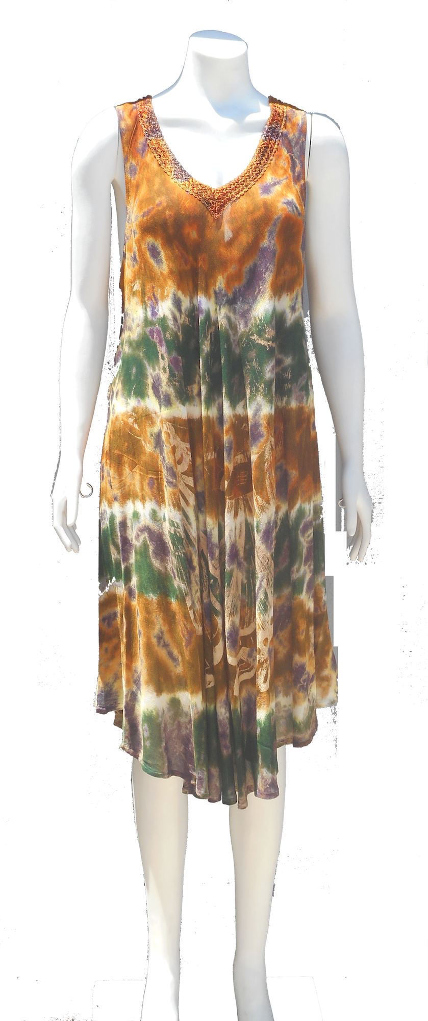 Dress Tiedie It Sgd105 2 - Day Dress (839x2000), Png Download