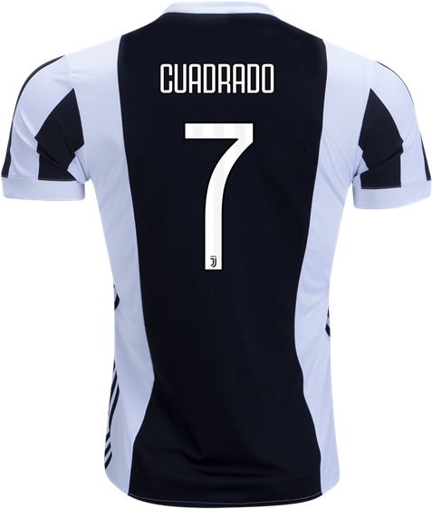 Adidas Juan Cuadrado Juventus Home Jersey 17/18 - Mandzukic 17 (600x600), Png Download