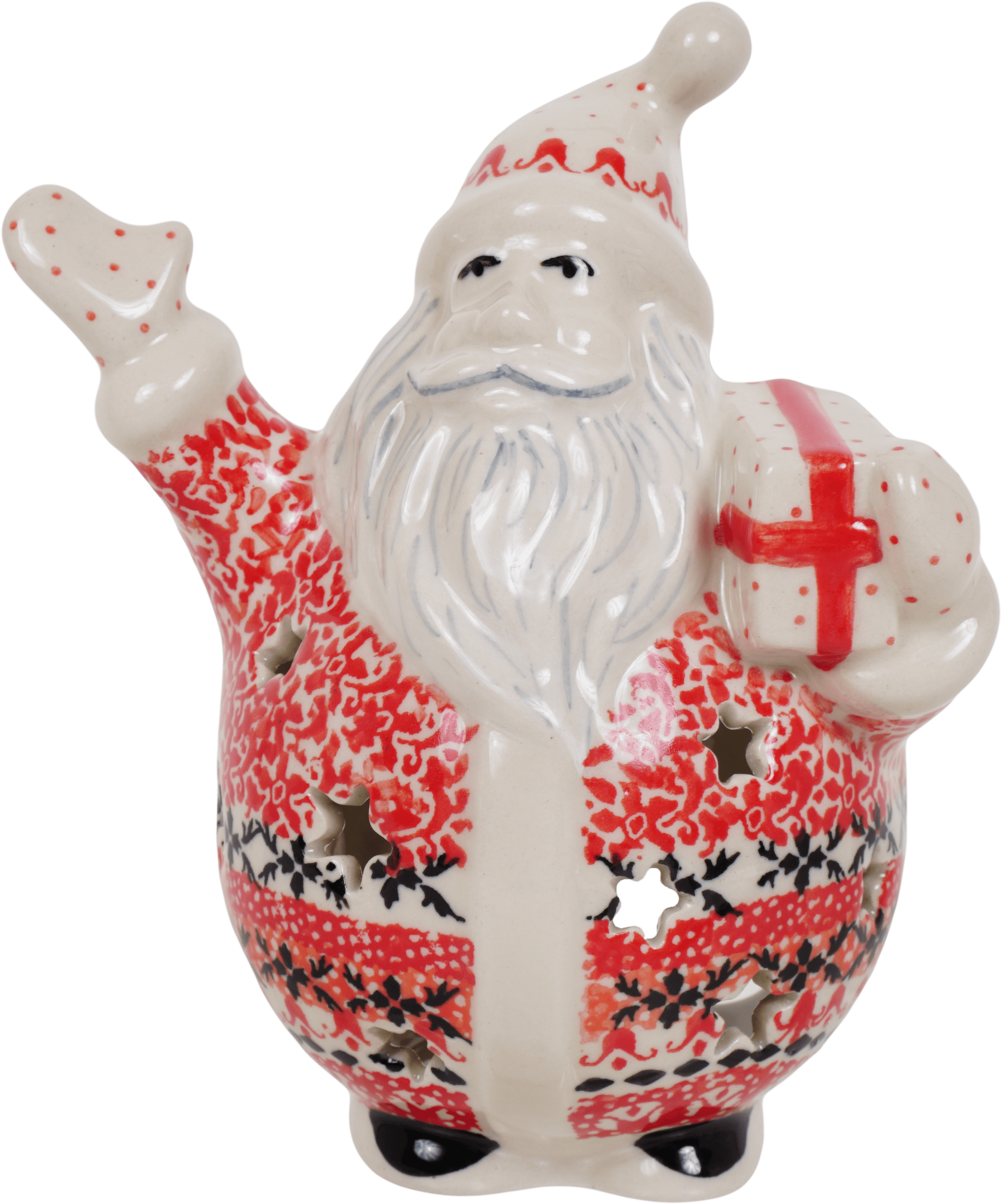 Santa Luminary - Santa Claus (2856x3448), Png Download