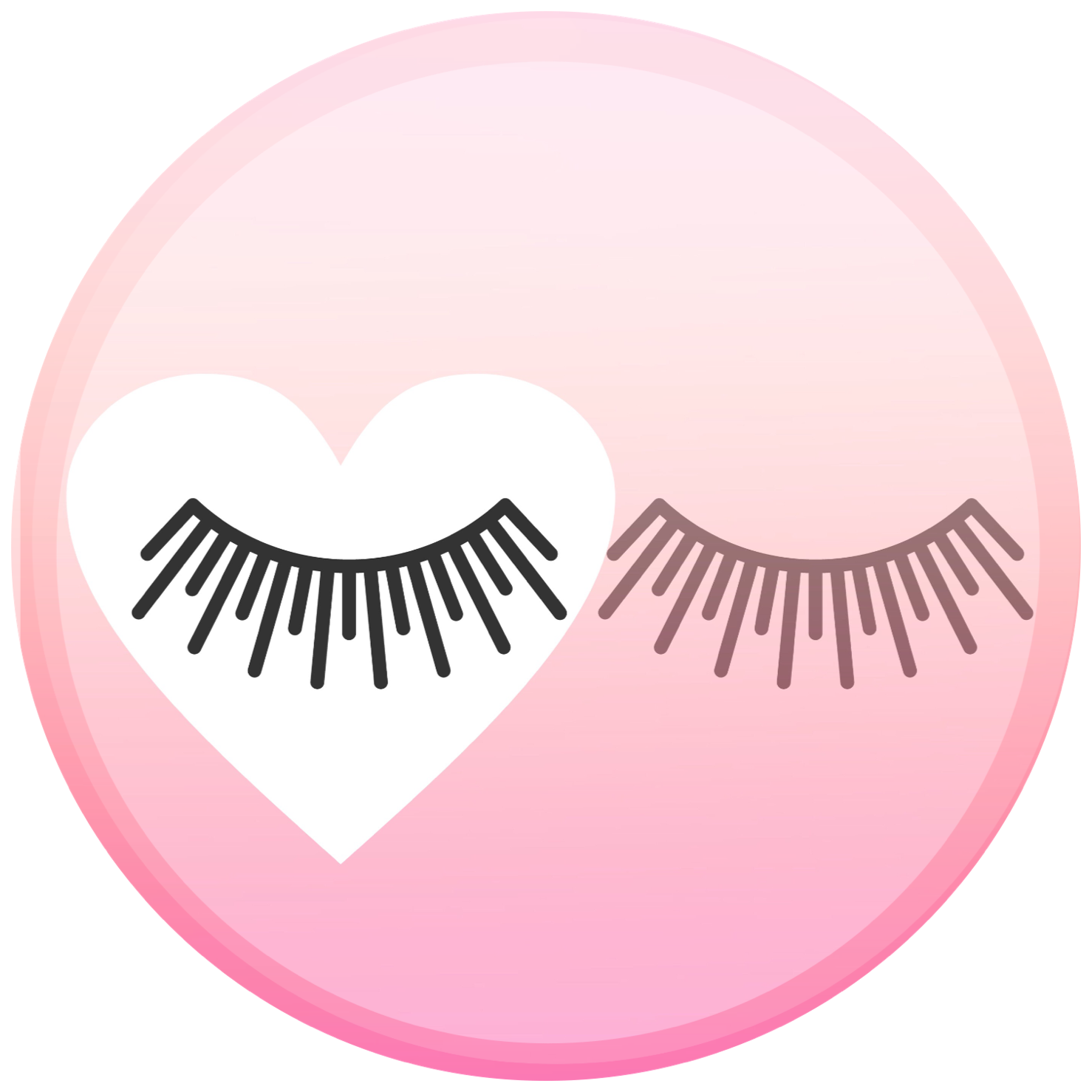 Eyelash Outline (1478x1478), Png Download