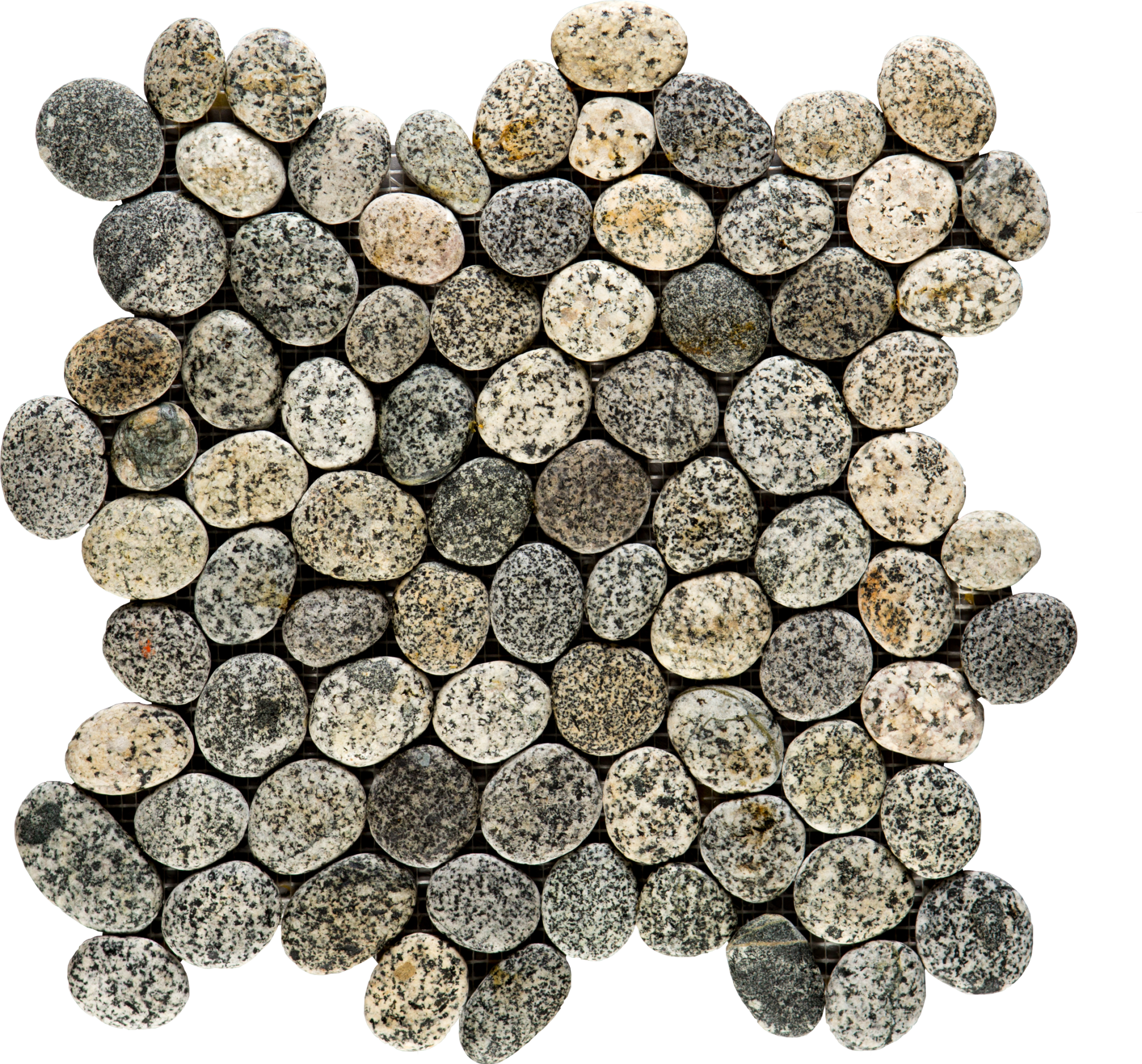 Round Pebble Mosaics - Coin (2048x1909), Png Download
