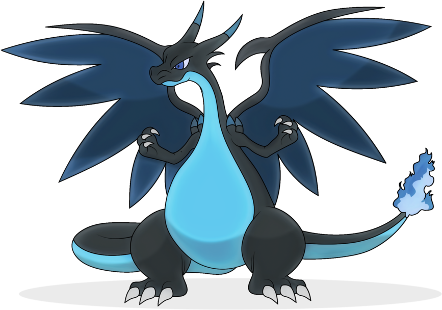 Resultado De Imagem Para Imagens Do Mega Charizard - Mega Charizard Z Drawing (900x643), Png Download