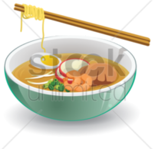 Noodle Clipart Chopstick Noodle - Asian Soups (640x480), Png Download