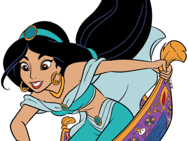 Jasmine Clipart Magic Carpet - Princess Jasmine Flying Carpet (640x480), Png Download