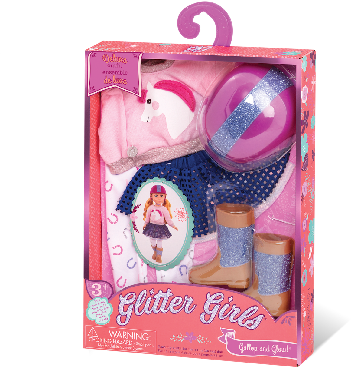 Next - Glitter Girls Riding Outfit (1517x1517), Png Download