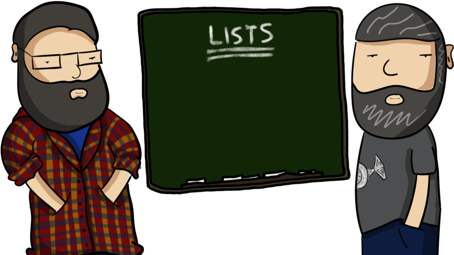 Lists - Cartoon (1000x563), Png Download