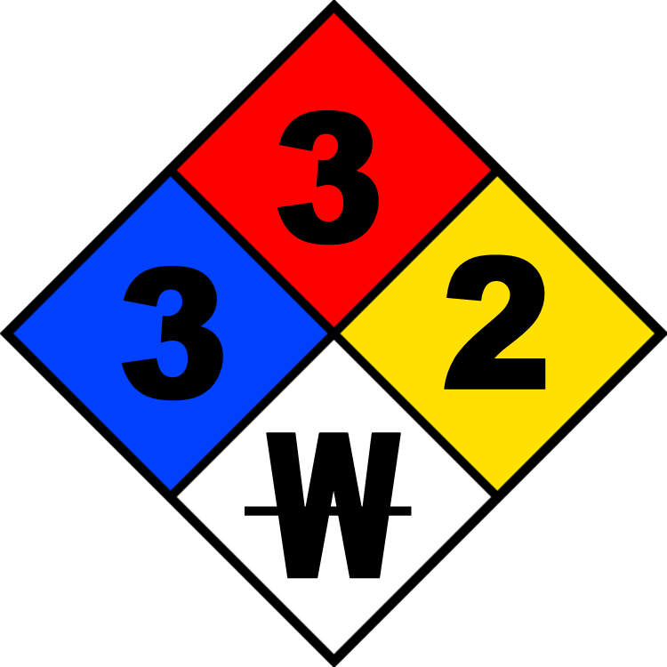 Chemical Right- - Nfpa 704 (750x750), Png Download