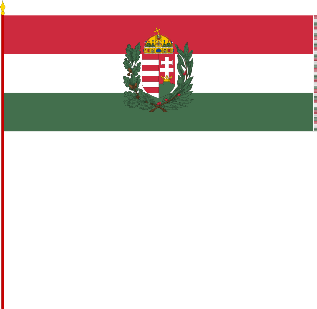 400 By 150 Pixel Photo Of The American Flag - Hungary War Flag (1051x1024), Png Download