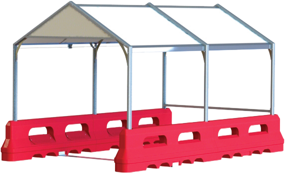 Cartpark Covered Cart Corral - Covered Shopping Cart Corral (780x497), Png Download