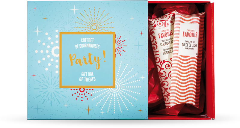 The Party Gift Box - Greeting Card (800x800), Png Download