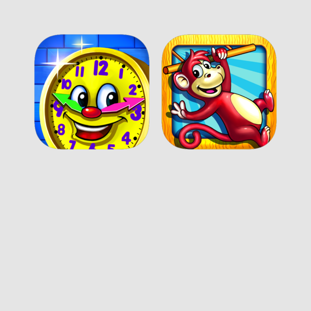 Math & Time Learning Apps Bundle On The App Store - Cartoon (630x630), Png Download