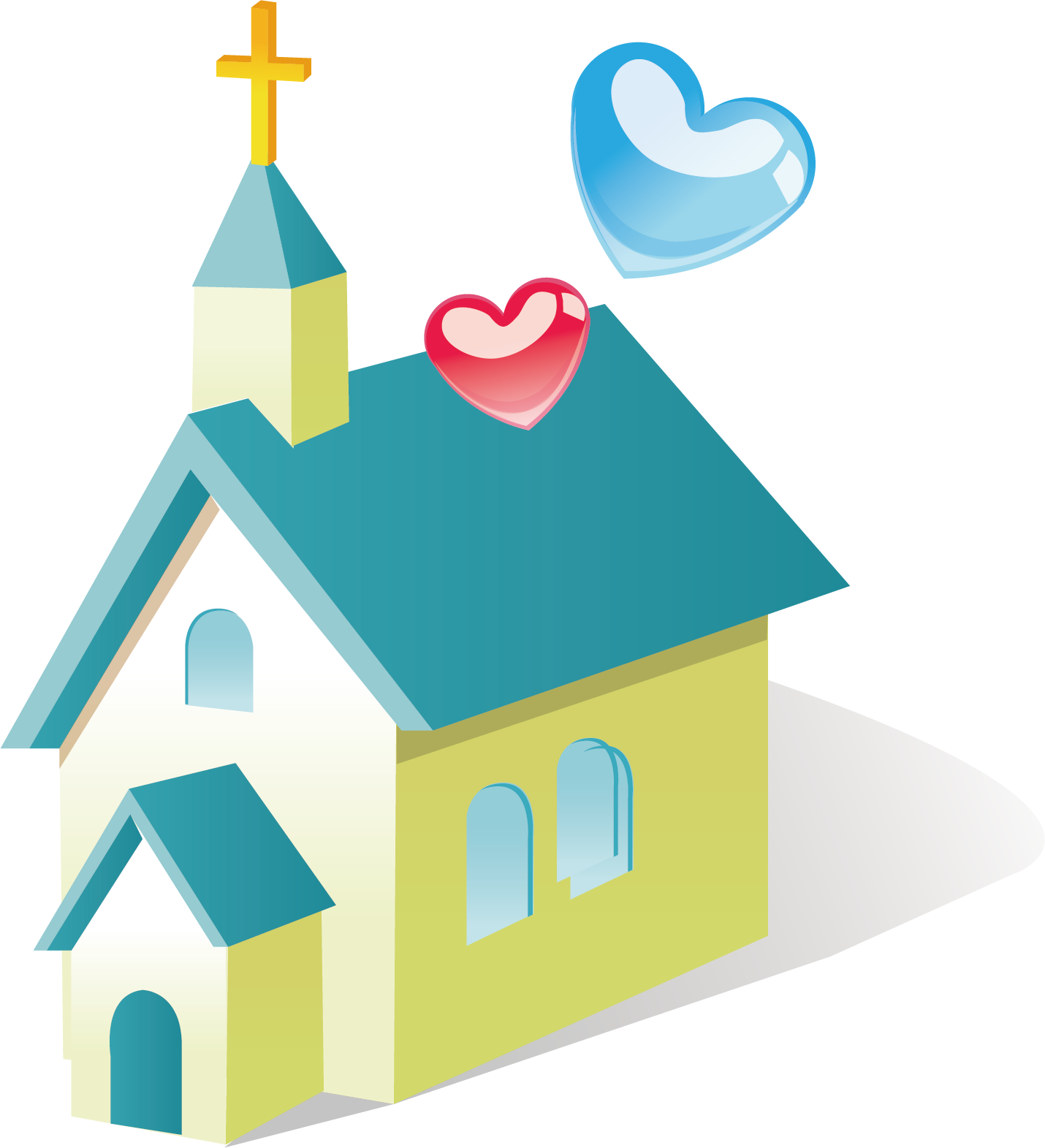 Christian Church Building Architecture - Igreja Png (1430x1571), Png Download