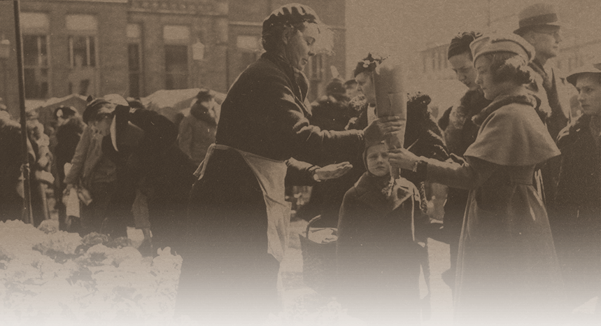 Hamilton Farmers' Market - Snow (859x466), Png Download