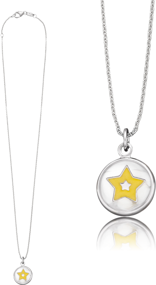 Herzengel Shine Glass Necklace Hen Glas 03shine - Locket (1000x1000), Png Download