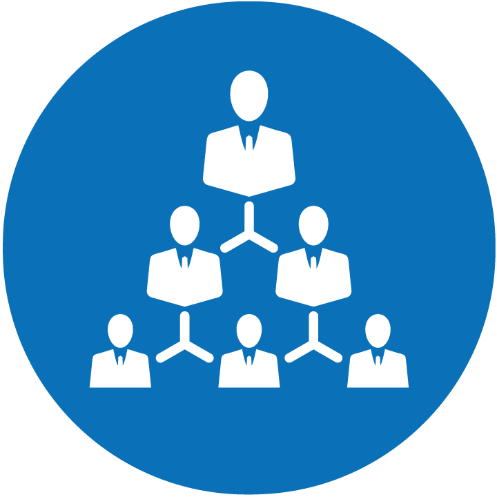 Careers - Optiv - Icon Management Blue (720x720), Png Download
