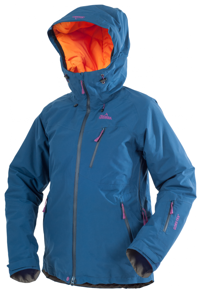 Tierra Laub Padded Jacket W - Hoodie (800x1172), Png Download