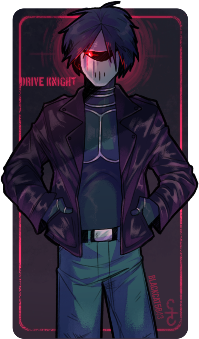 Drive Knight One Punch Man, Awesome Anime, Knight, - One Punch Man Drive Knight (696x1147), Png Download
