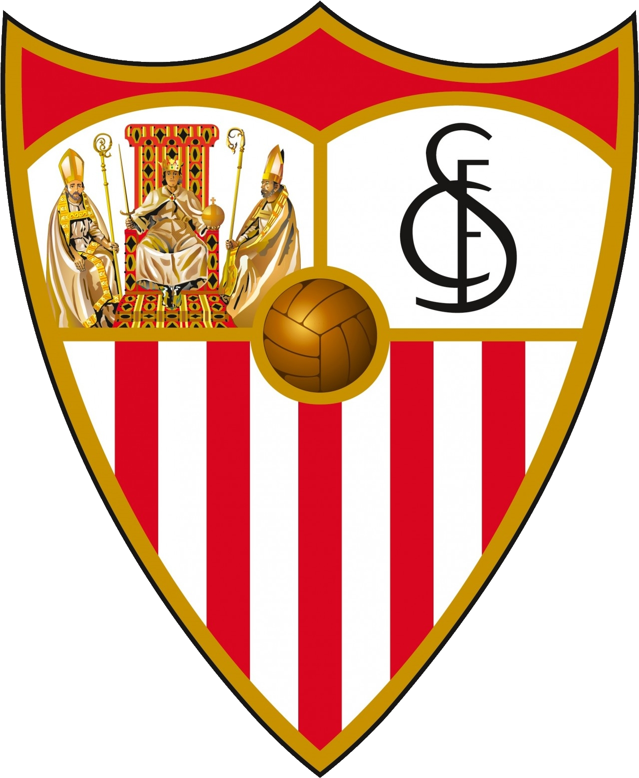 Sevilla Fc Logo (1370x1630), Png Download