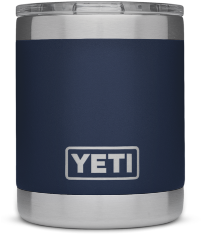 Navy Rambler 10oz - Caffeinated Drink (560x560), Png Download