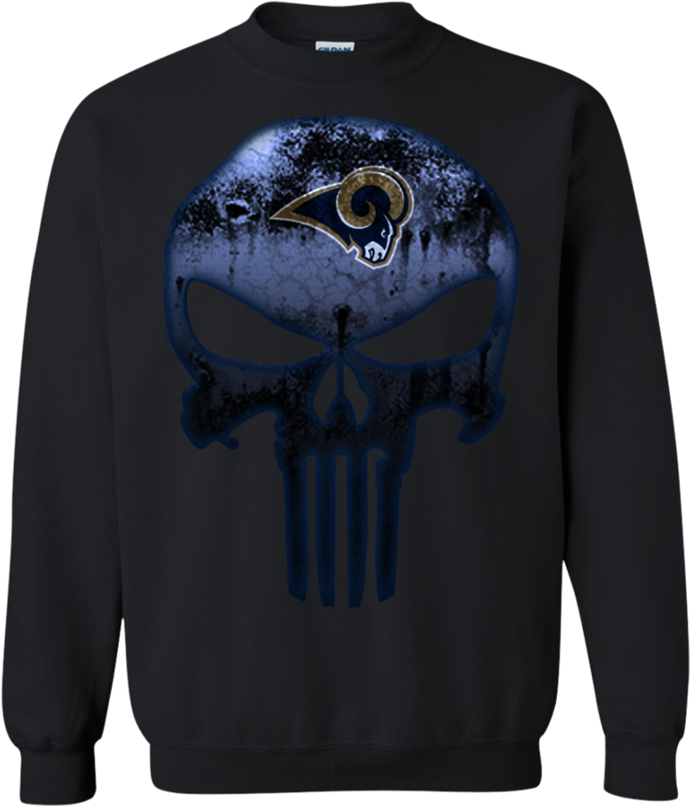 Los Angeles Rams Football The Punisher Skull Shirts - Los Angeles Rams (1155x1155), Png Download