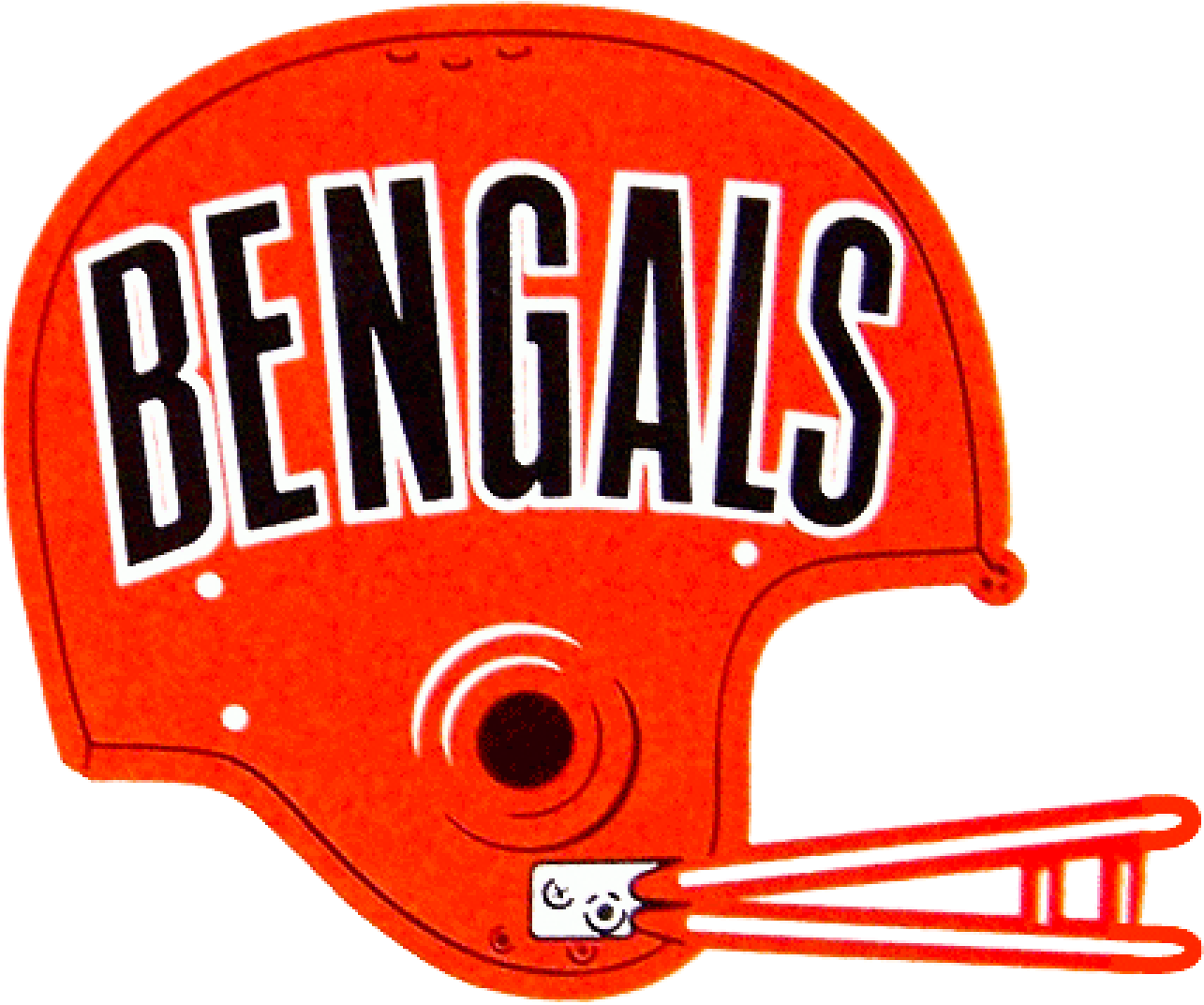 1970 - - Cincinnati Bengals 1973 (1392x1125), Png Download