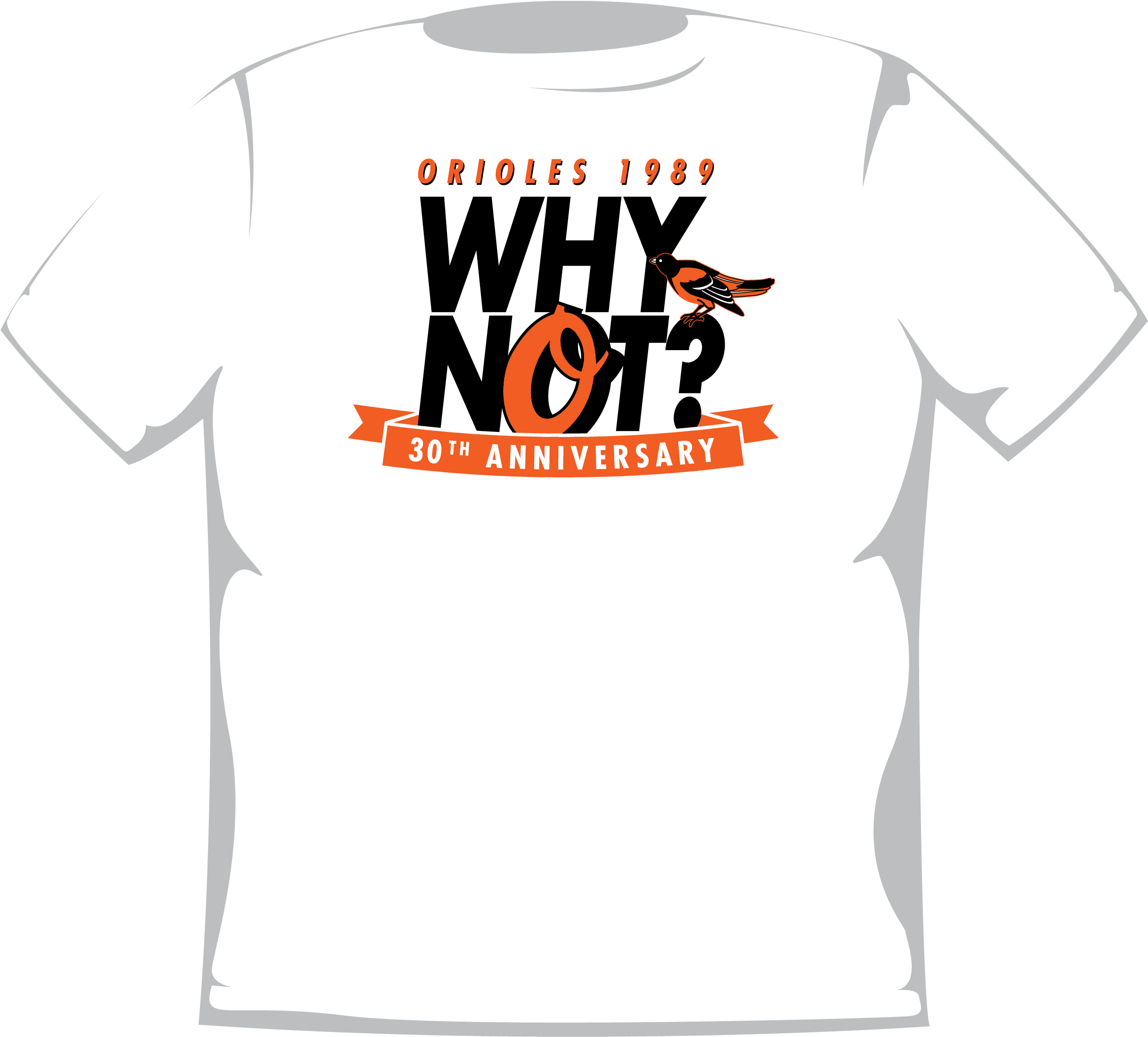Baltimore Orioles - One Love T Shirt (2608x2608), Png Download