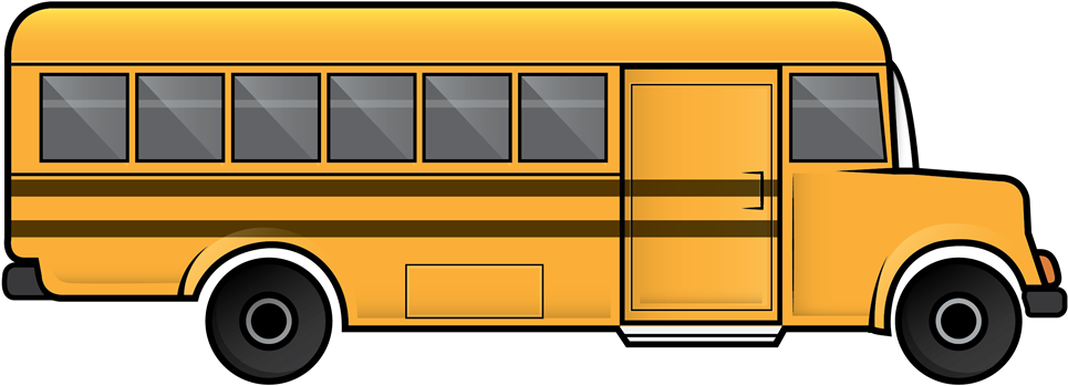 Cute School Bus Clip Art Free Clipart Images 6 Clipartix - Clip Art School Bus (1000x405), Png Download