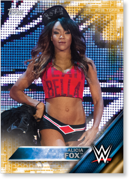 2016 Topps Wwe Alicia Fox - Wwe Raw (700x700), Png Download