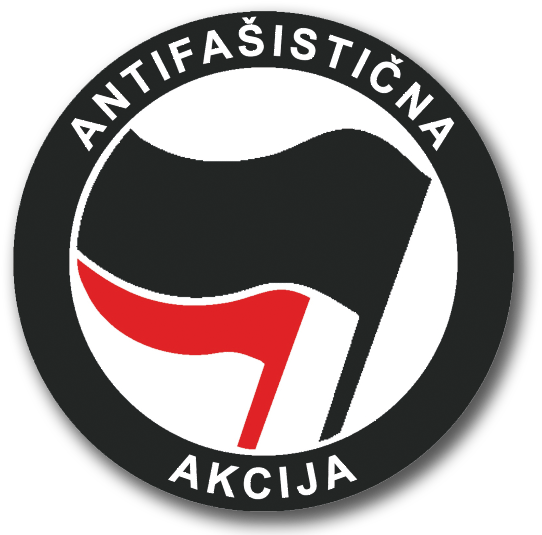 En Slovène - Anti Fascist Action Sydney (576x546), Png Download