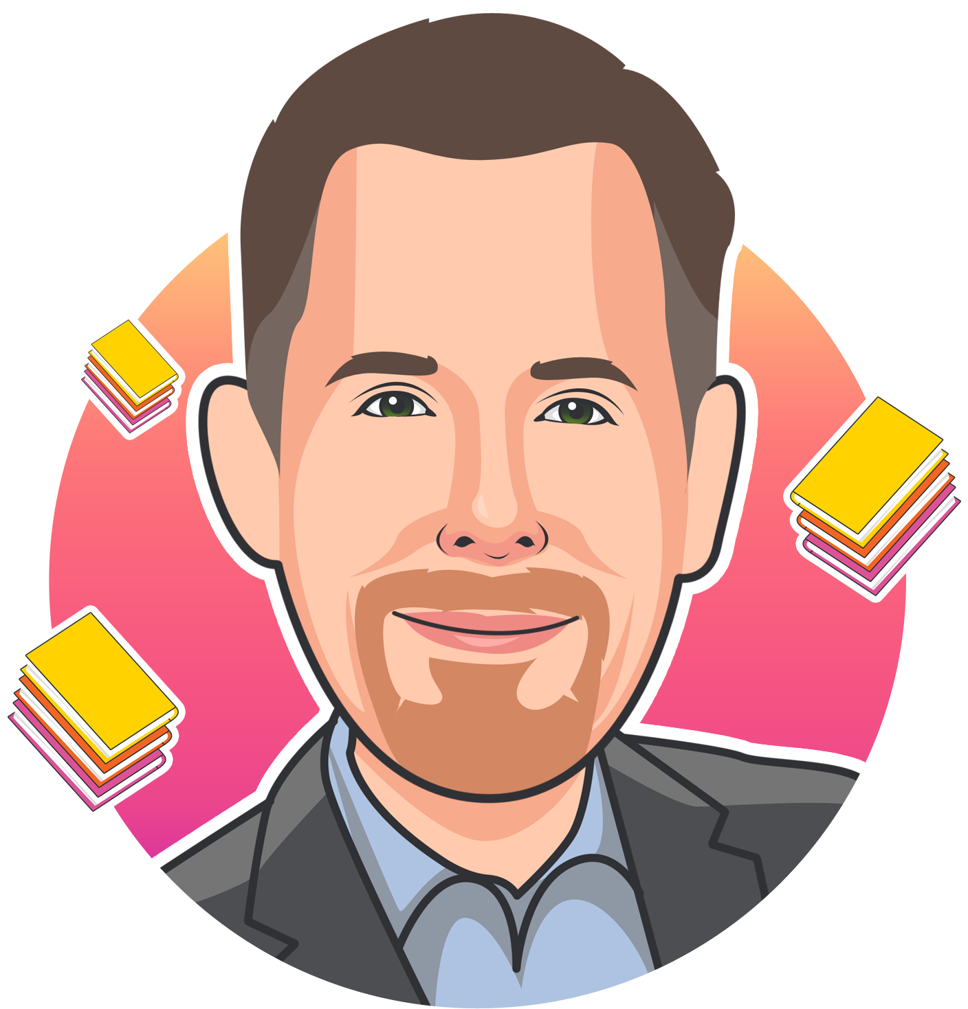 Avatar John - Cartoon (2000x2000), Png Download