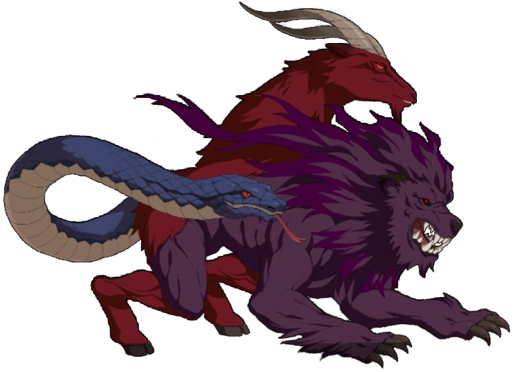 Super Chimera - Chimera Percy Jackson Clipart (797x583), Png Download