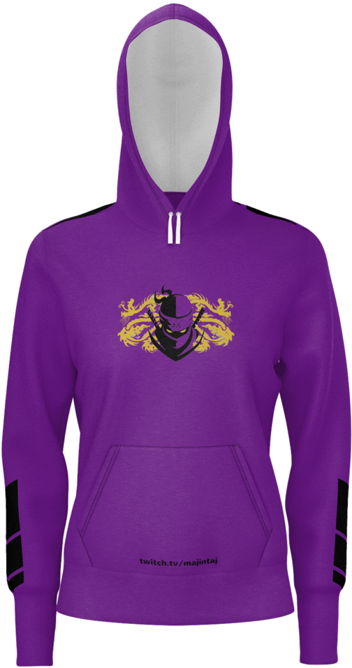 Majin Women's Purple Light Hoodie - Sweatshirt (1024x1024), Png Download