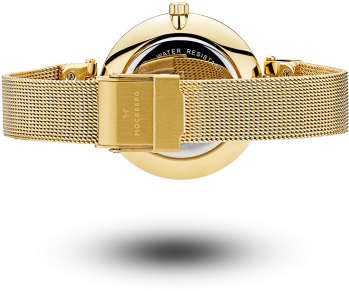 Livia Noir No - Women's Mockberg Elise Stainless Steel Mesh Bracelet (540x714), Png Download