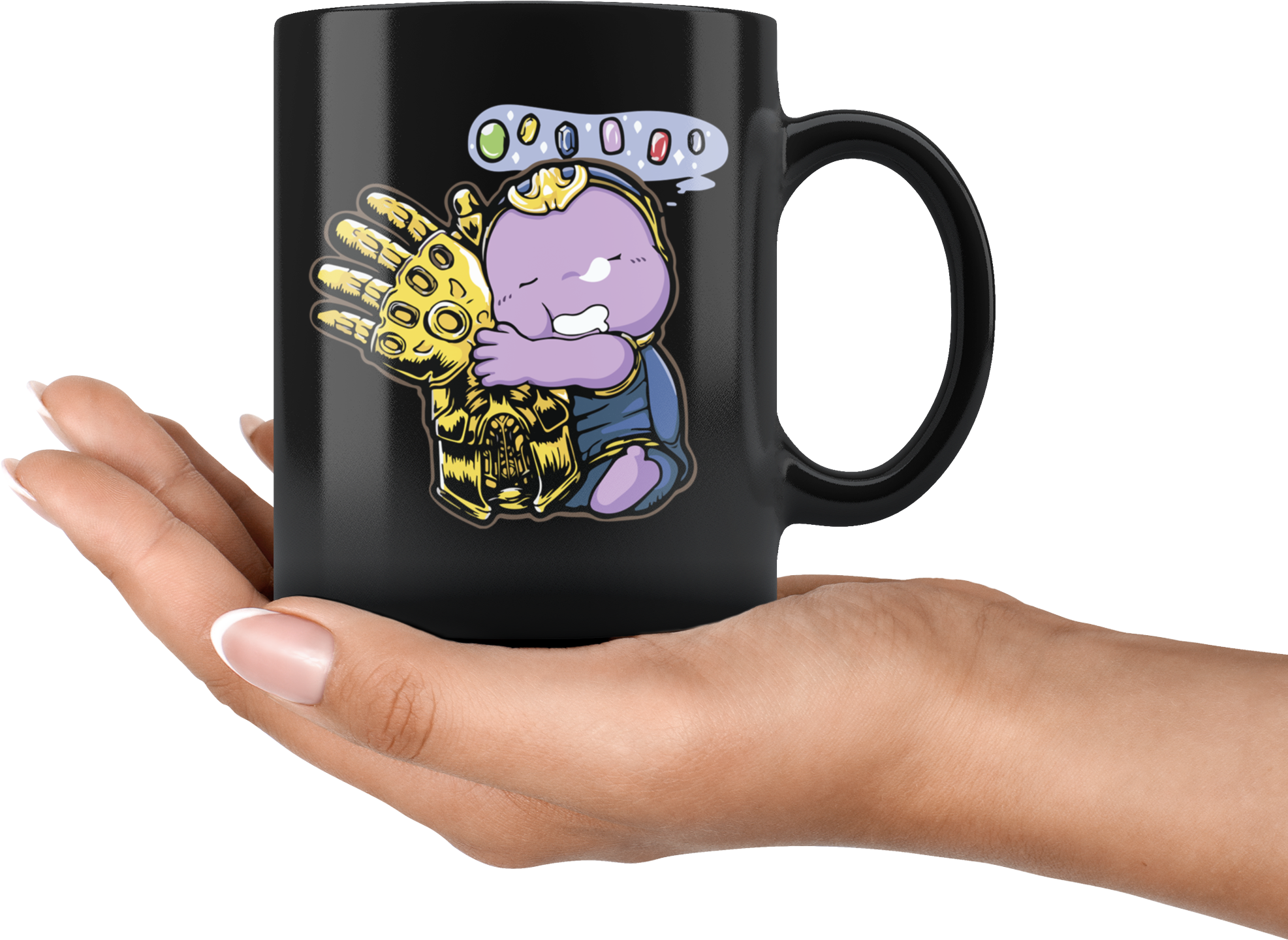 Thanos Infinity War Mug - Disnwy Stitch And Unicorn (2000x2000), Png Download