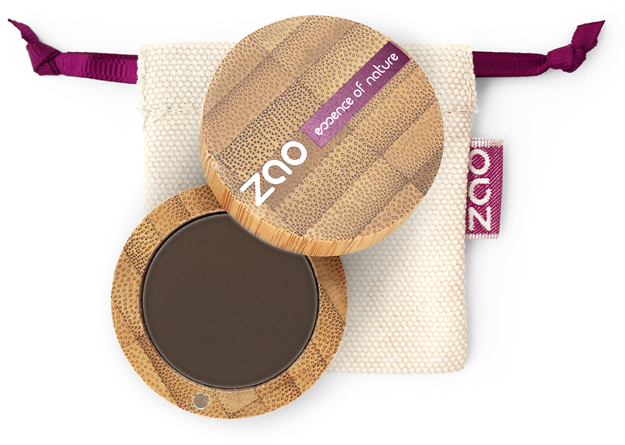 Zao Makeup Eyebrow Powder 262 Brown - Zao 116 Ombre A Paupiere (900x900), Png Download