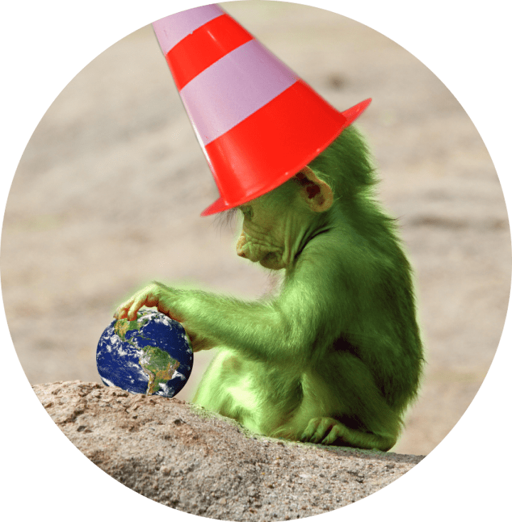 Chimpanzee (720x734), Png Download