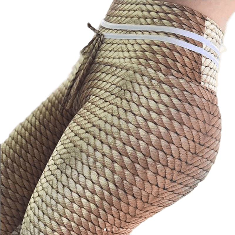 Tangled High-waist Leggings - Women's Hemp Clothing (800x800), Png Download