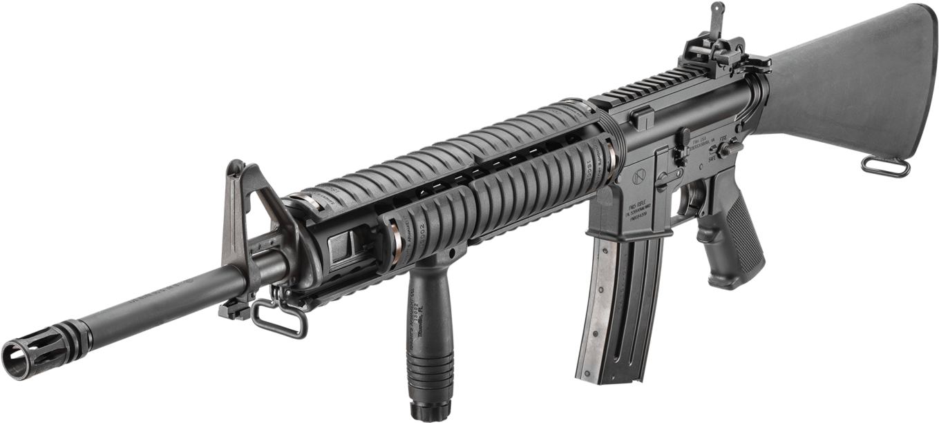 Fn 15 Military Collector M16 Png (1800x750), Png Download