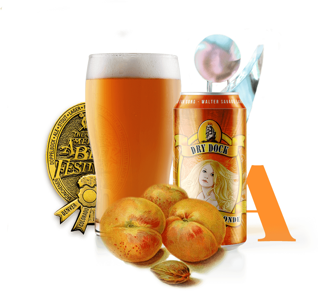 Apricot Blonde Apricot Blonde - Colorado Brewing Apricot Wheat (1108x1090), Png Download