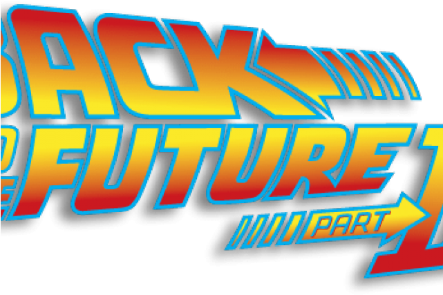 Back To The Future Clipart Future Sign - Back To The Future Desktop (640x480), Png Download