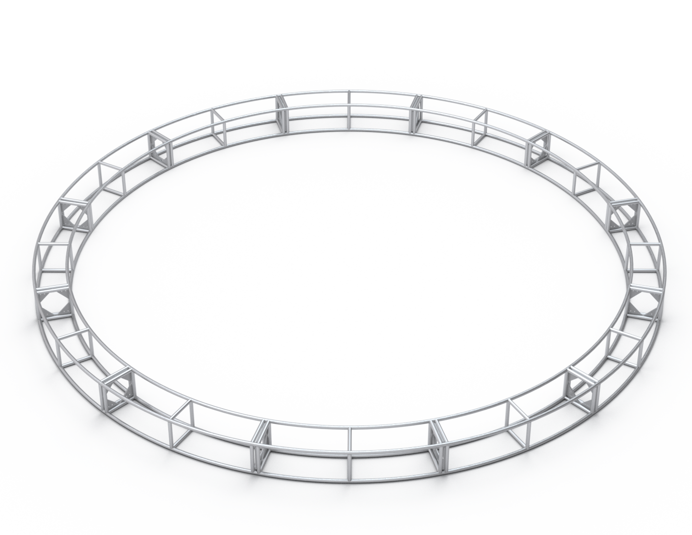 5-inch Round Truss - Round Truss Png (1398x1080), Png Download