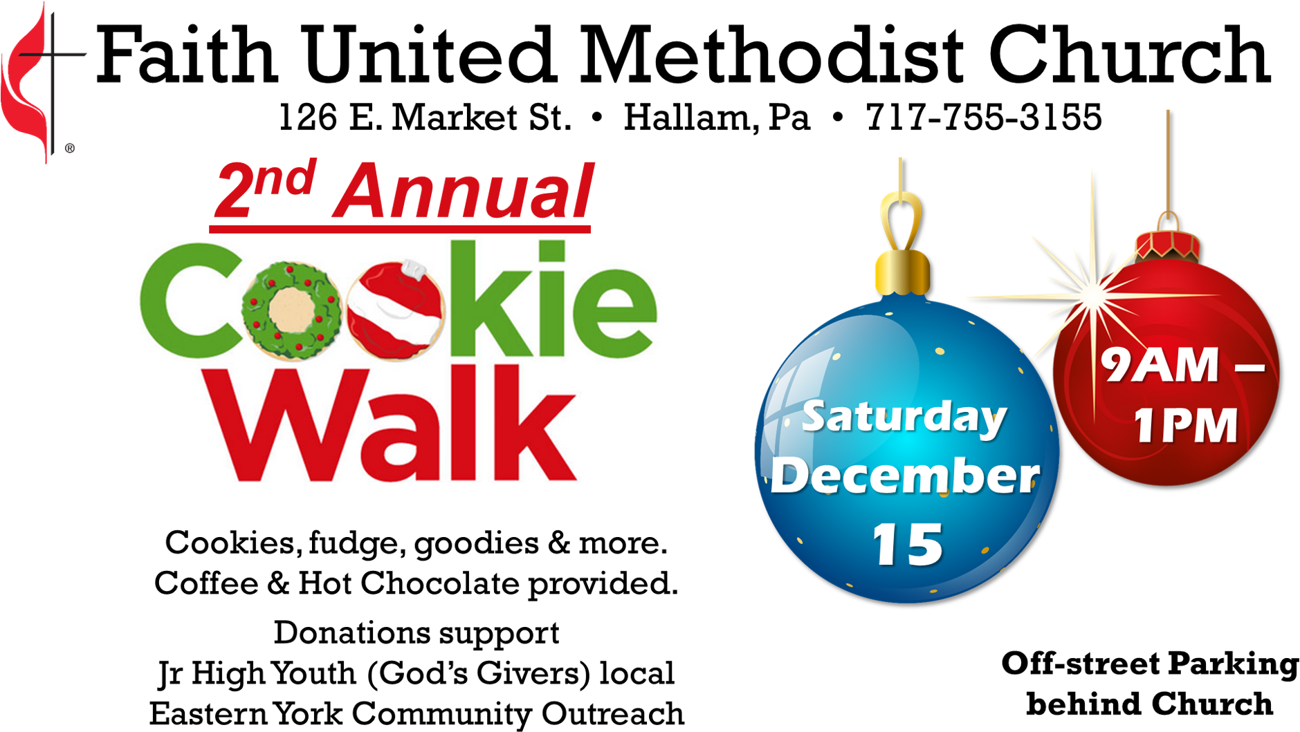 Everyone Welcome To Faith Umc, Hallam, Pa 2nd Annual - Insead (1922x1125), Png Download