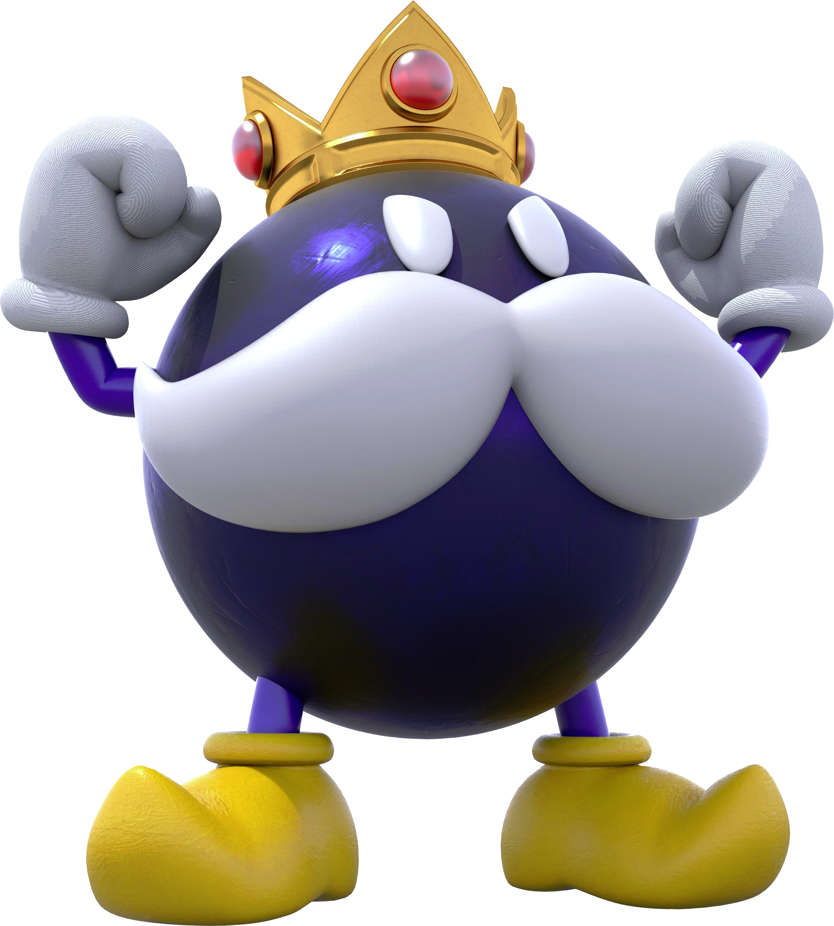King Bob-omb - Super Mario King Bob Omb (2678x2972), Png Download