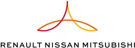 Renault Nissan Mitsubishi Logo Transparent (605x302), Png Download