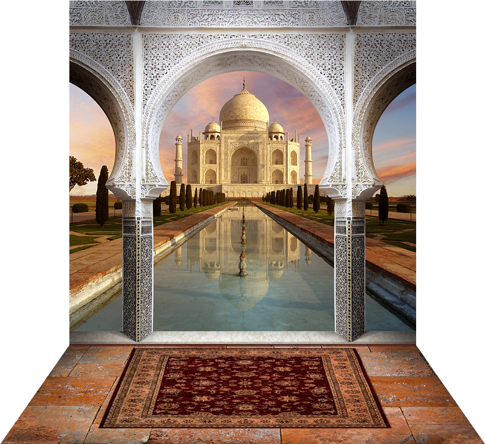 Taj Mahal Daytime - Taj Mahal (1000x1000), Png Download
