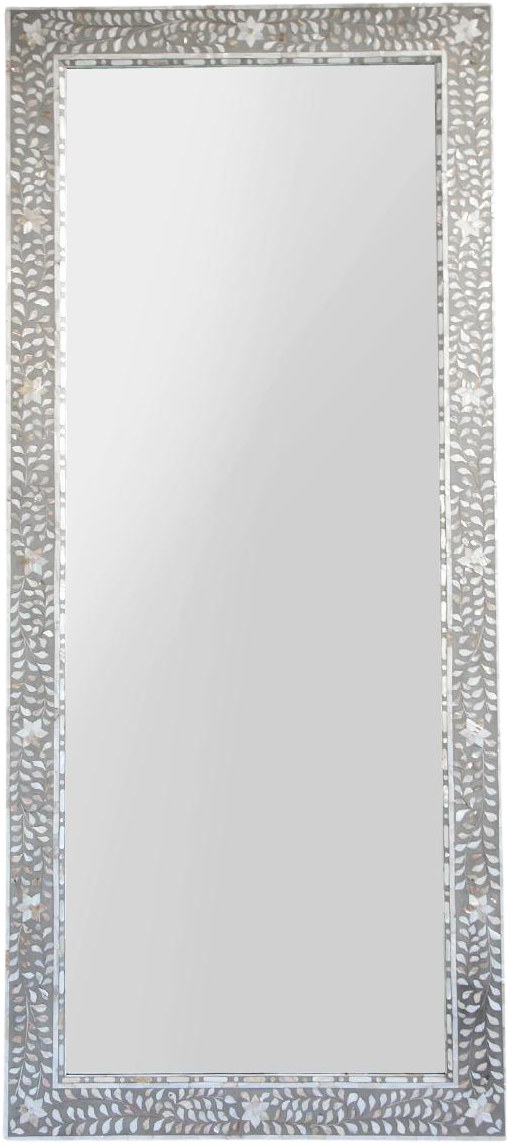 Inlaid Mother Of Pearl Full Length Mirror On Chairish - Nacre (1200x1200), Png Download