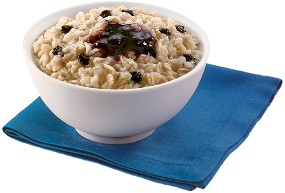 Quaker Oatmeal Blueberries And Cream (585x400), Png Download