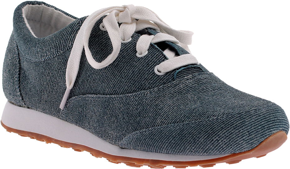 Jogger In Denim Women's Sneaker - Dimmi Ladies Shoes Spring Jogger In Denim 8.5 M (1024x1024), Png Download